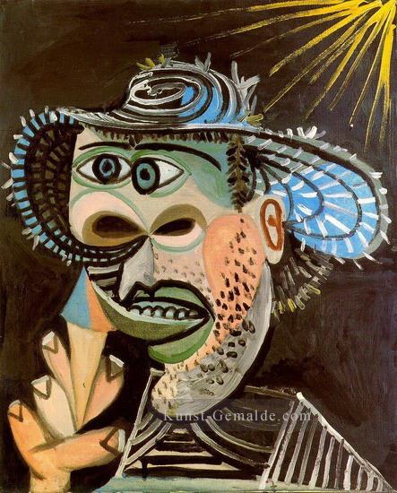 Man au cornet glace 4 1938 Kubismus Pablo Picasso Ölgemälde